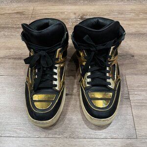 Alejandro Ingelmo Tron high-top - Black and Gold - Size 11